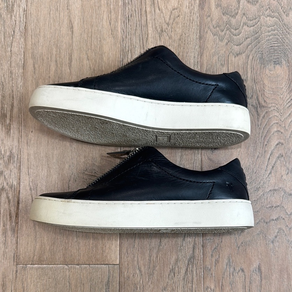 Women’s Frye Lena Zipper Sneakers Size 5.5 - Picture 6 of 7